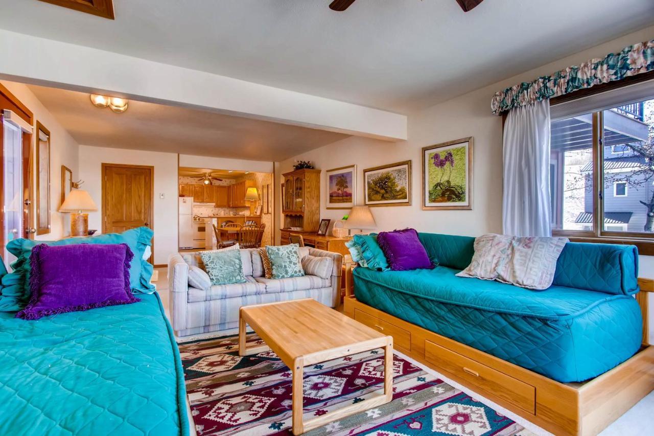 Ski-In Ski-Out Studio Private Balcony & Fireplace Condo Crested Butte Buitenkant foto