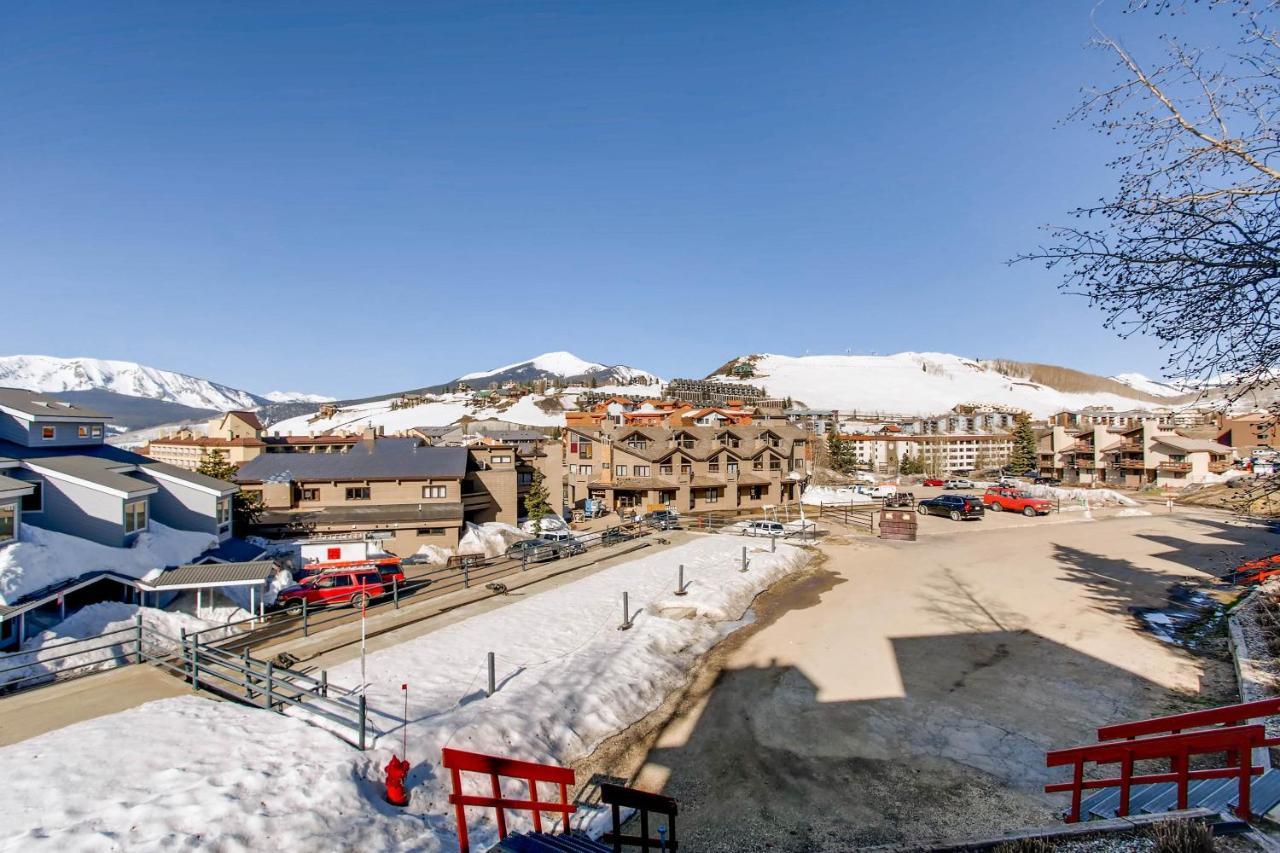 Ski-In Ski-Out Studio Private Balcony & Fireplace Condo Crested Butte Buitenkant foto