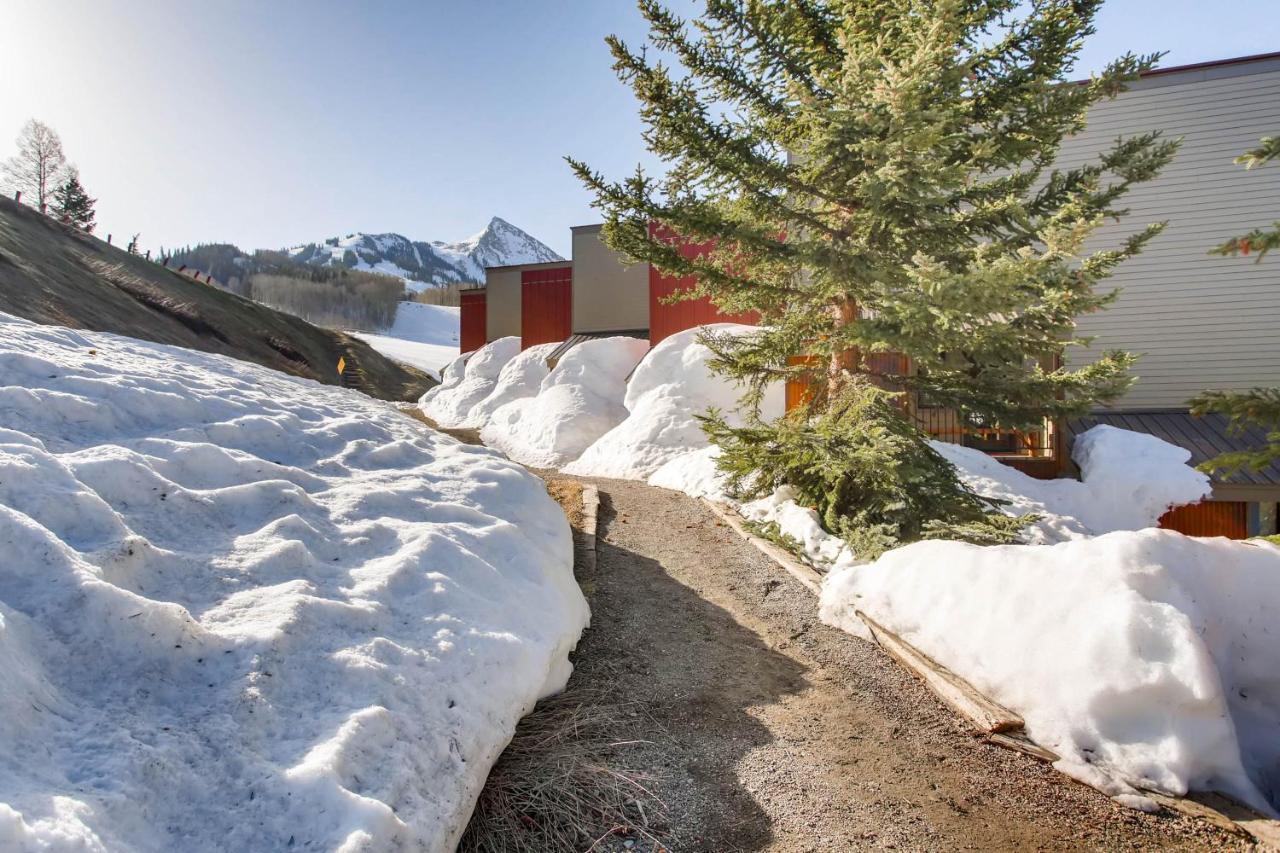 Ski-In Ski-Out Studio Private Balcony & Fireplace Condo Crested Butte Buitenkant foto