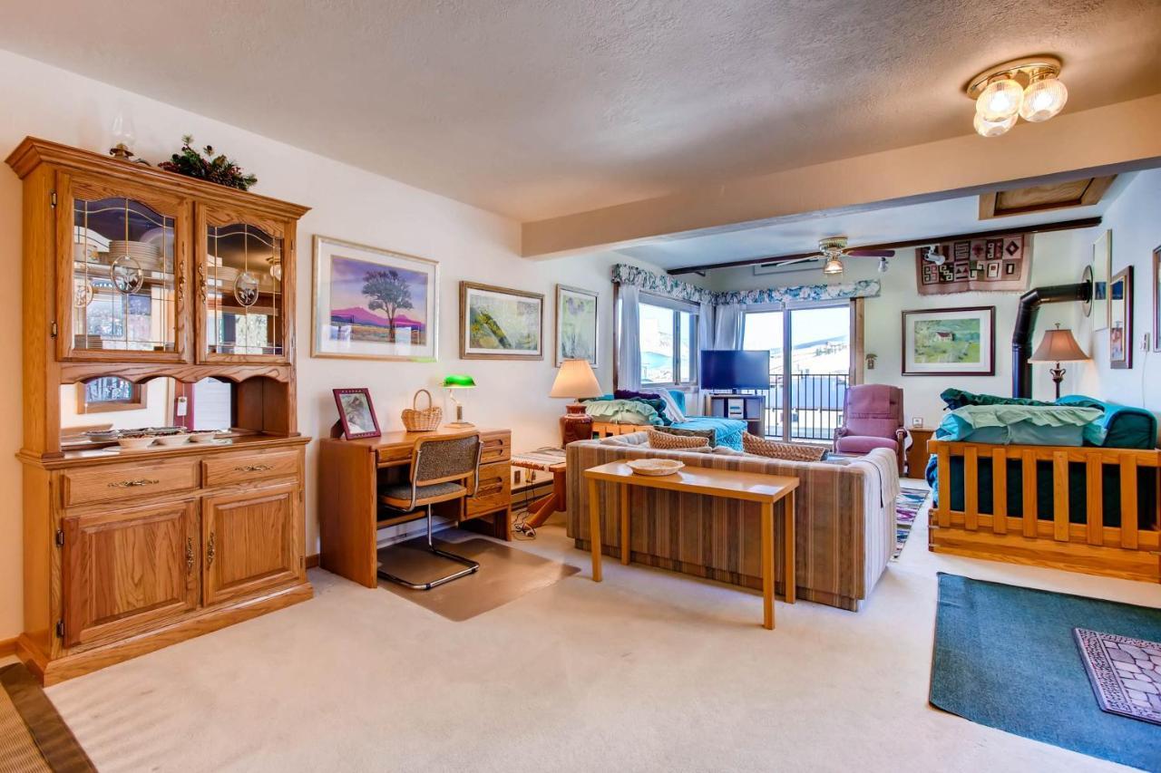 Ski-In Ski-Out Studio Private Balcony & Fireplace Condo Crested Butte Buitenkant foto