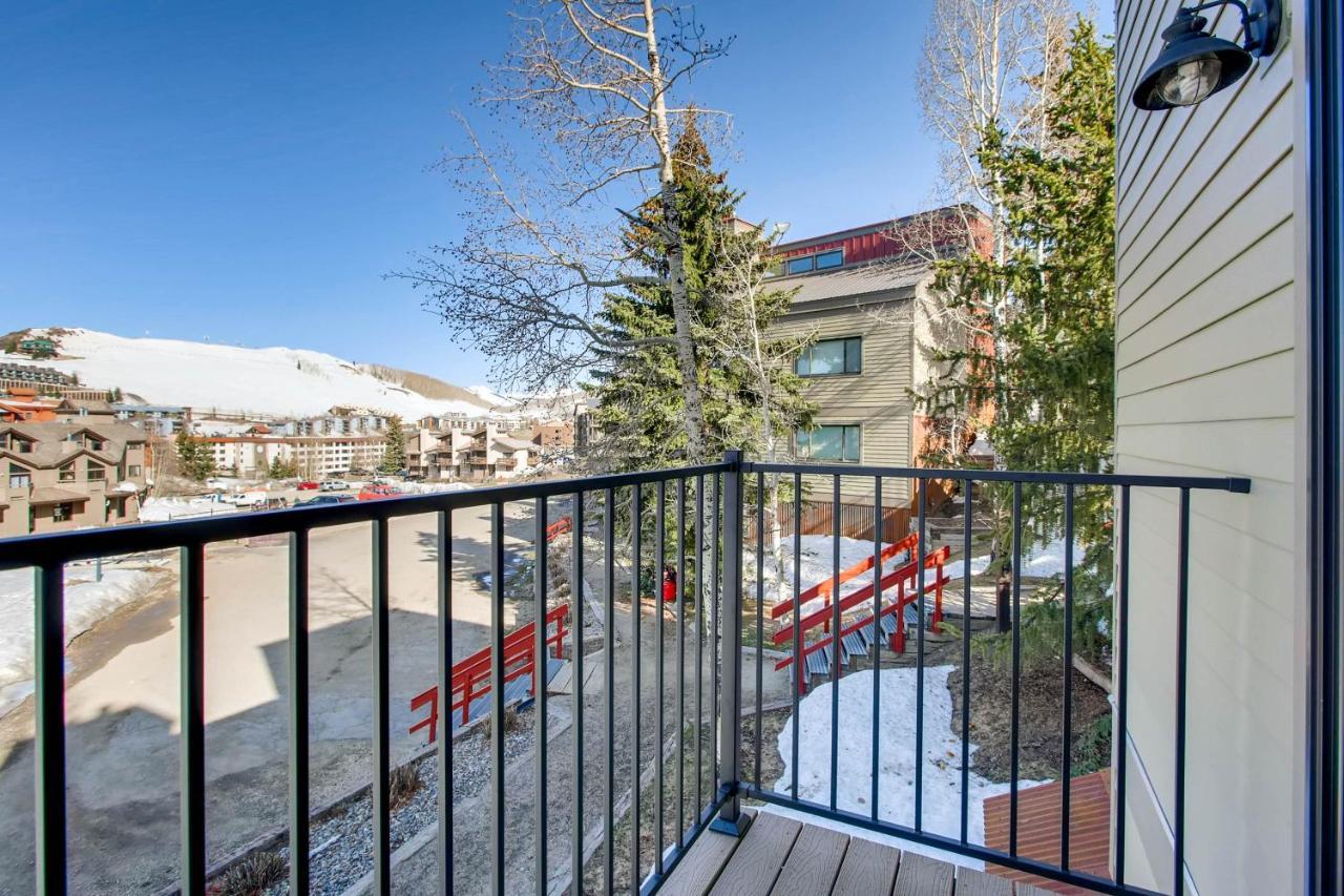 Ski-In Ski-Out Studio Private Balcony & Fireplace Condo Crested Butte Buitenkant foto